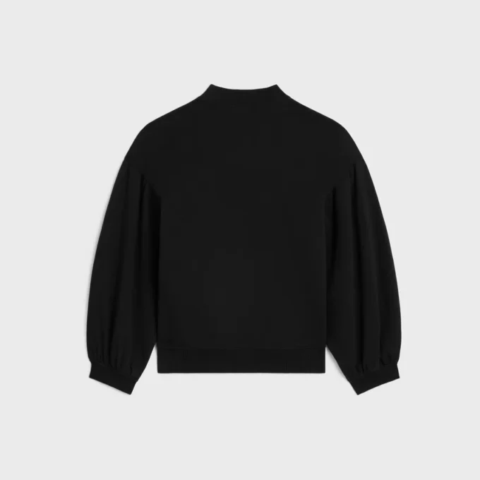 Losvallend sweatshirt van katoenfleece