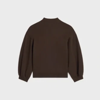 Losvallend sweatshirt van katoenfleece