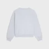 Losvallend sweatshirt van katoenfleece