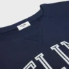 Losvallend sweatshirt van katoenfleece