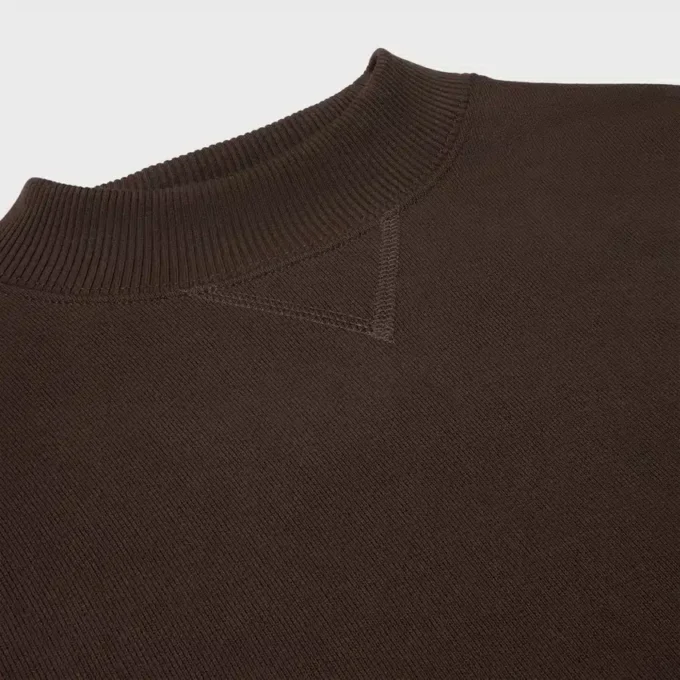 Losvallend sweatshirt van katoenfleece