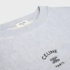Losvallend sweatshirt van katoenfleece