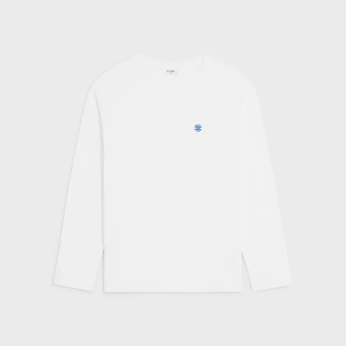 Losvallend T-shirt van katoenjersey