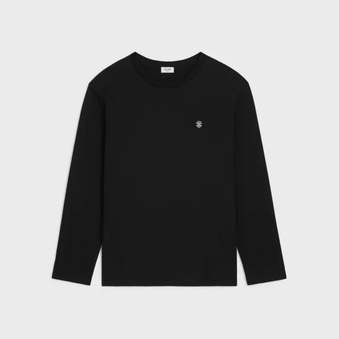 Losvallend T-shirt van katoenjersey