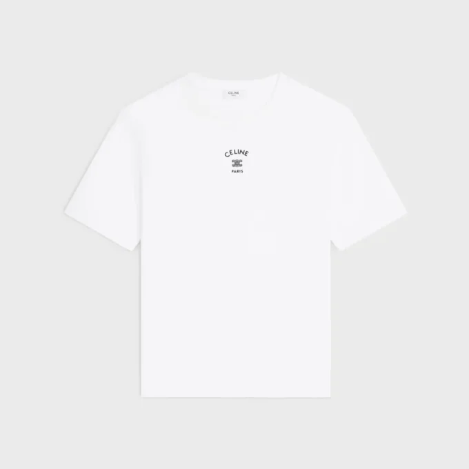 Losvallend T-shirt van katoenjersey