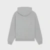 Losvallende hoodie met ritssluiting van katoenfleece