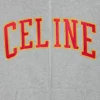 Losvallende hoodie met ritssluiting van katoenfleece