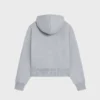 Losvallende hoodie van katoenfleece