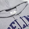 Losvallende hoodie van katoenfleece