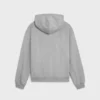 Hoodie met rits in kasjmier  katoen