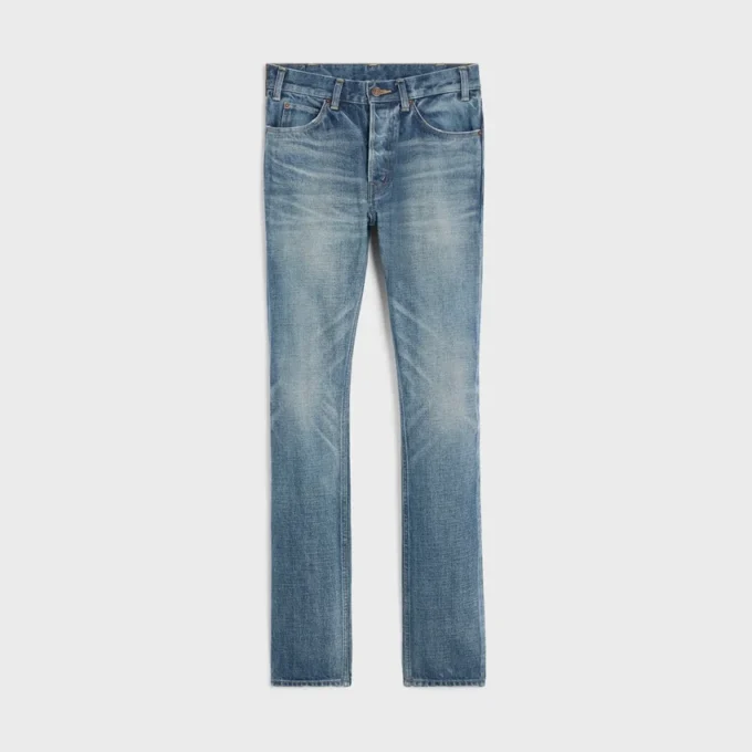 Lou-jeans van katoendenim