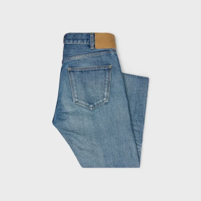 Lou-jeans van katoendenim