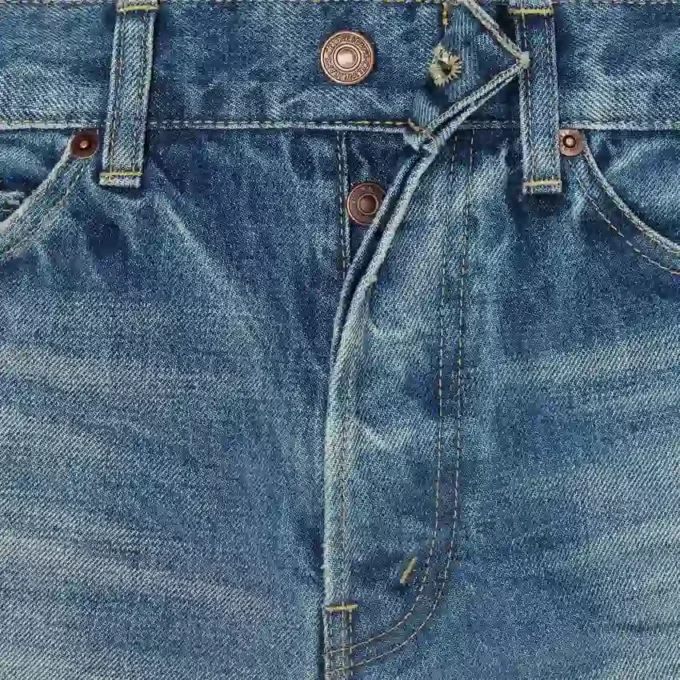 Lou-jeans van katoendenim