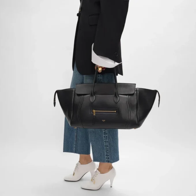Luggage van generfd kalfsleer