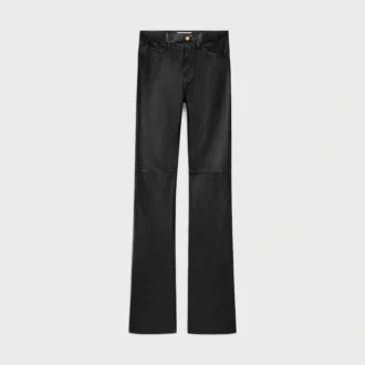 Lulu-jeans van zacht lamsleer