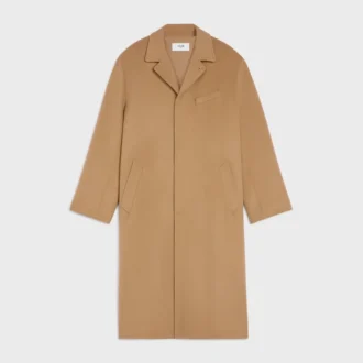 Mac-jas van wollen stof