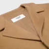Mac-jas van wollen stof