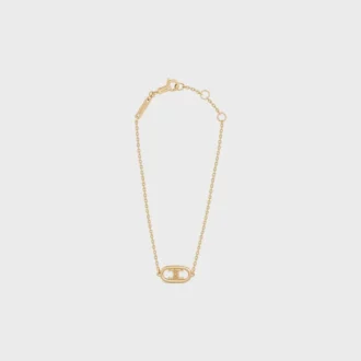 Maillon Triomphe-armband in geelgoud