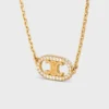 Maillon Triomphe-armband in geelgoud en diamanten