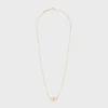 Maillon Triomphe ketting in geelgoud en diamanten