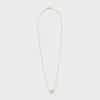 Maillon Triomphe ketting in geelgoud en diamanten