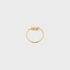 Maillon Triomphe-ring in geelgoud