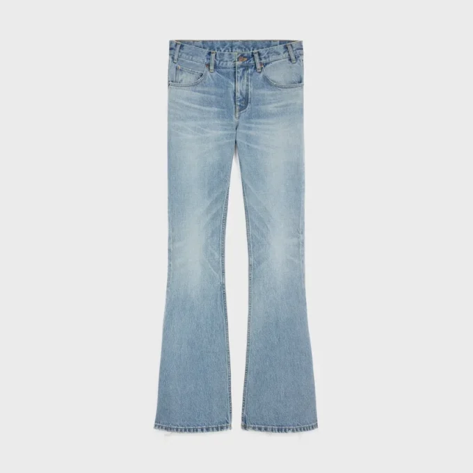 Marco-jeans in staalblauwe denim