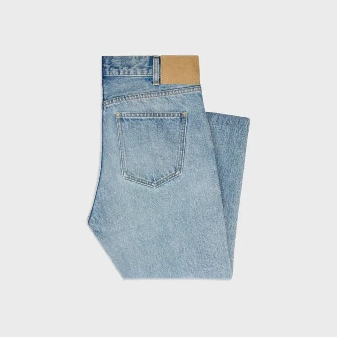 Marco-jeans in staalblauwe denim
