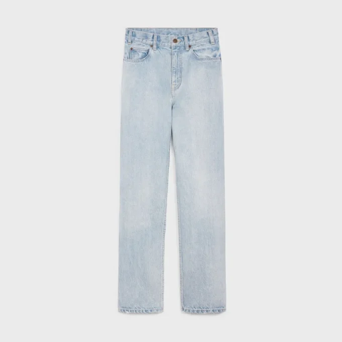 Margaret-jeans in Anglais Rinse Wash-denim