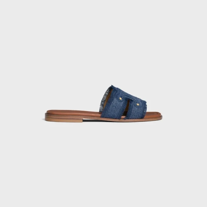 Marina Mule in denim