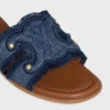 Marina Mule in denim