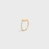 Medaille CELINE-ring in geelgoud en diamanten