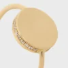 Medaille CELINE-ring in geelgoud en diamanten