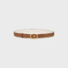 Medium 25 mm omkeerbare CELINE Alix-riem  in Taurillon