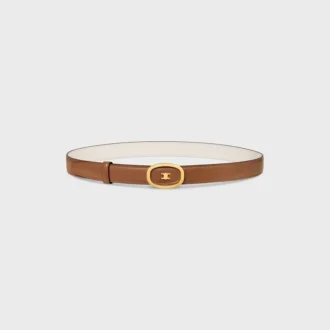 Medium 25 mm omkeerbare CELINE Alix-riem  in Taurillon
