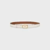 Medium 25 mm omkeerbare CELINE Alix-riem  in Taurillon