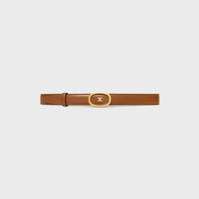 Medium 25 mm omkeerbare CELINE Alix-riem  in Taurillon