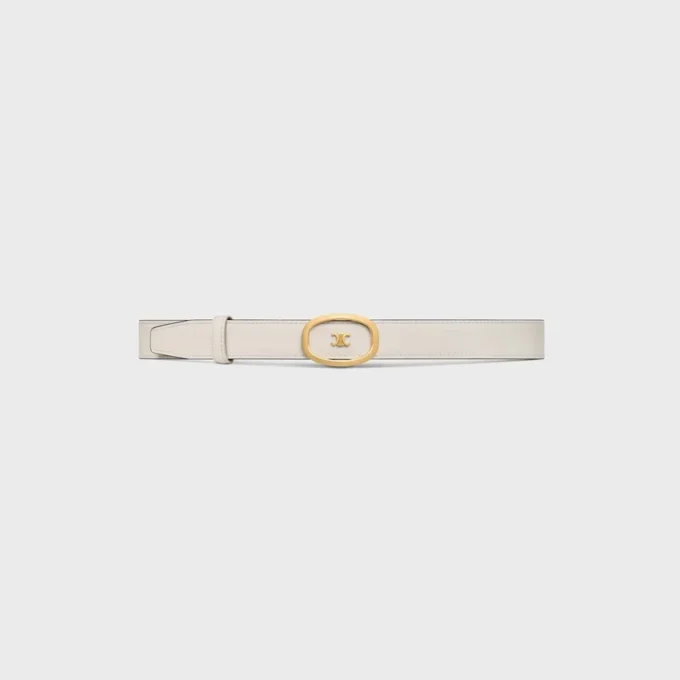 Medium 25 mm omkeerbare CELINE Alix-riem  in Taurillon