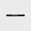 Medium 25 mm omkeerbare CELINE Alix-riem  van taurillon en natuurlijk kalfsleer