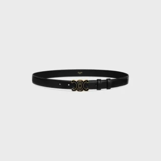 Medium 25 mm Triomphe-riem van taurillonleer