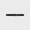 Medium 25 mm Triomphe-riem van taurillonleer