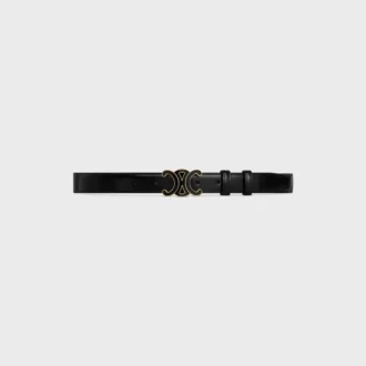 Medium 25 mm Triomphe-riem van taurillonleer