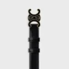 Medium 25 mm Triomphe-riem van taurillonleer