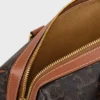 Medium Boston van Triomphe Canvas en kalfsleer