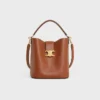 Medium Bucket Louise van glad kalfsleer