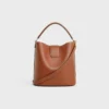 Medium Bucket Louise van glad kalfsleer