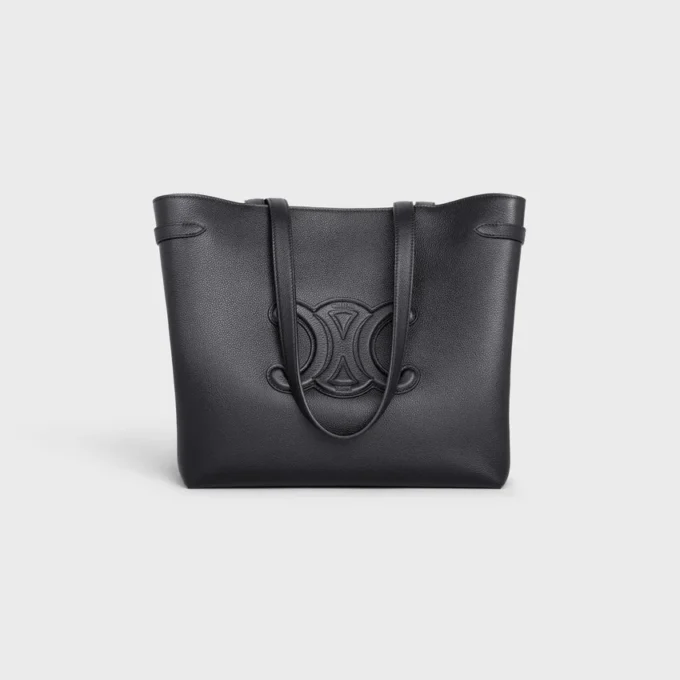 Medium Cabas AnaïS Cuir Triomphe van generfd kalfsleer