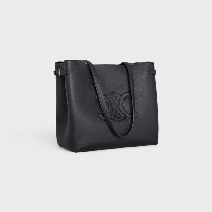 Medium Cabas AnaïS Cuir Triomphe van generfd kalfsleer