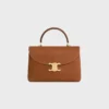 Medium Nino-tas van nubuck kalfsleer