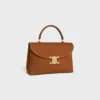 Medium Nino-tas van nubuck kalfsleer